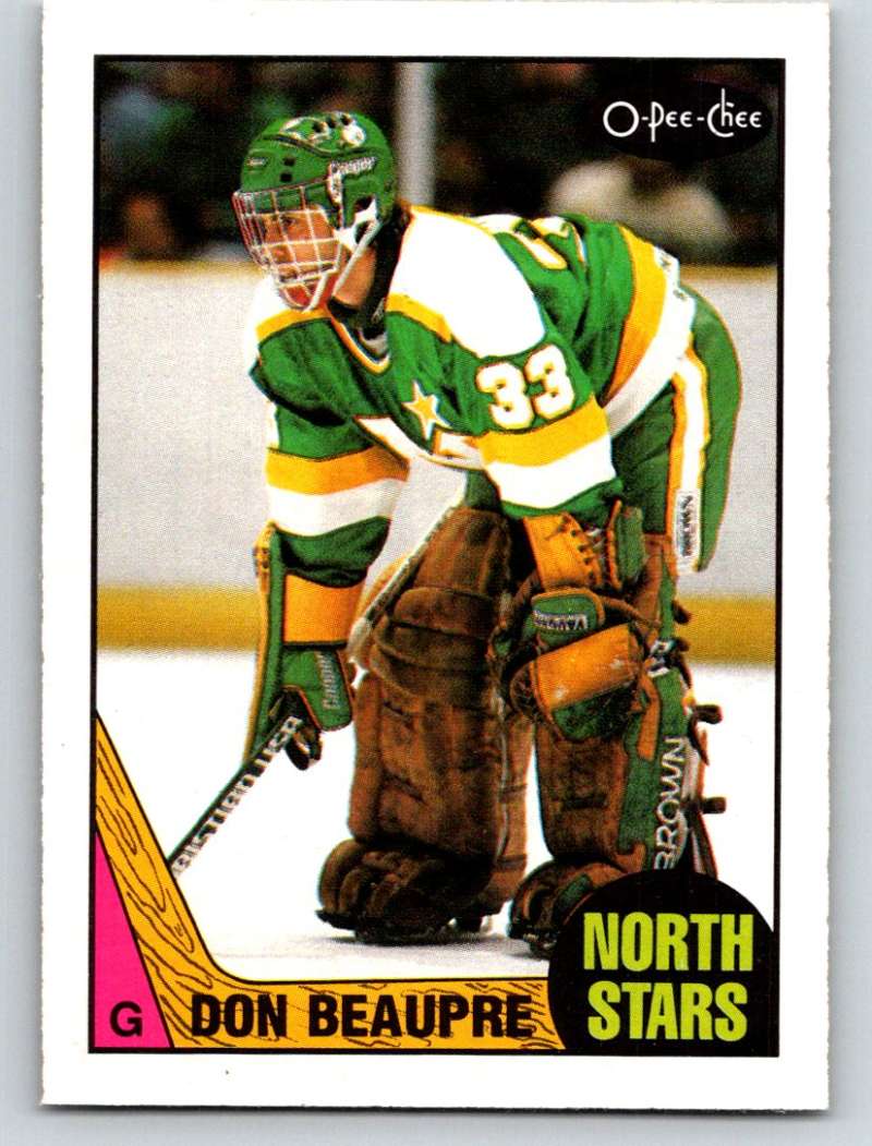 1987-88 O-Pee-Chee #132 Don Beaupre North Stars Mint