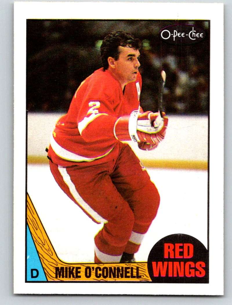 1987-88 O-Pee-Chee #141 Mike O'Connell Red Wings Mint