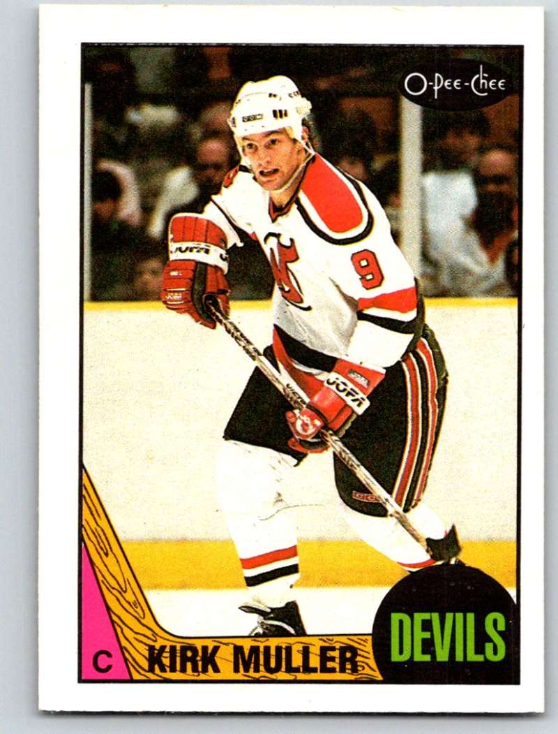 1987-88 O-Pee-Chee #157 Kirk Muller NJ Devils Mint Image 1