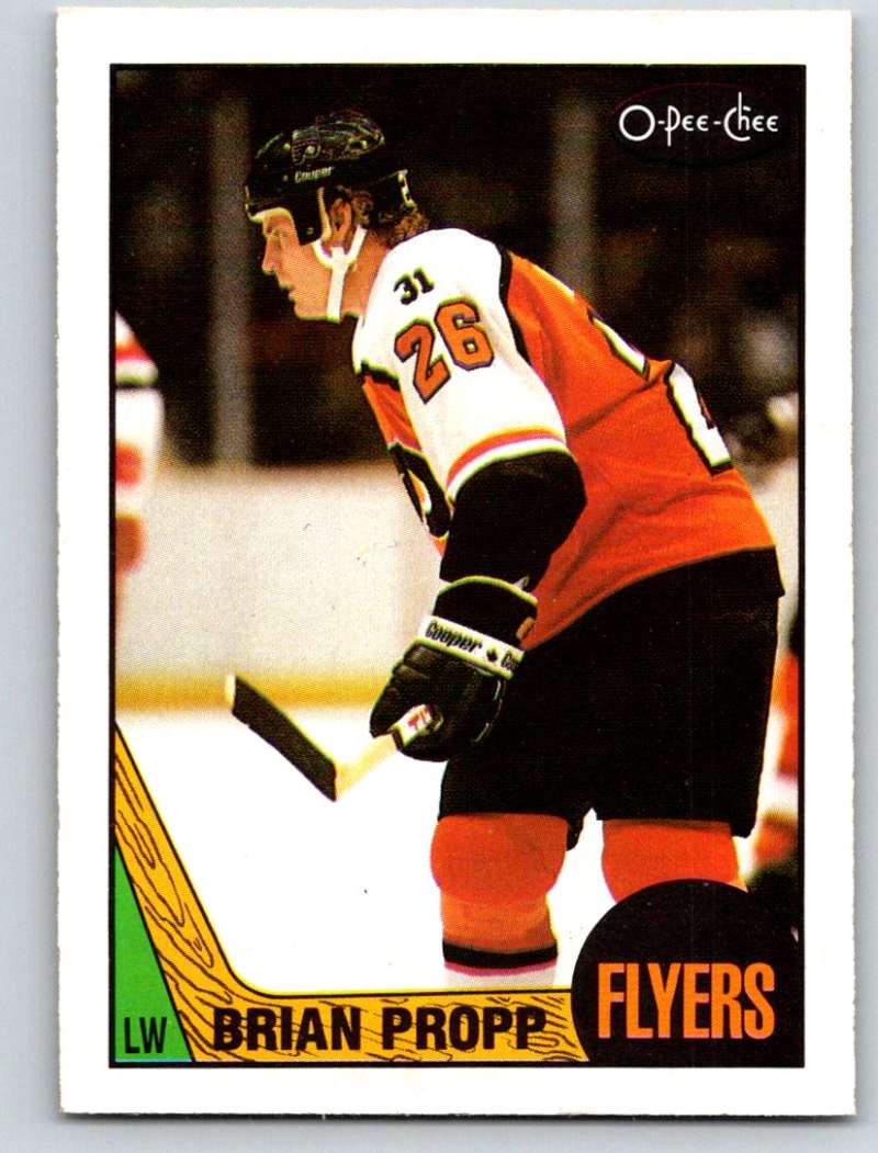 1987-88 O-Pee-Chee #158 Brian Propp Flyers Mint Image 1