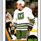1987-88 O-Pee-Chee #166 Dean Evason RC Rookie Whalers Mint
