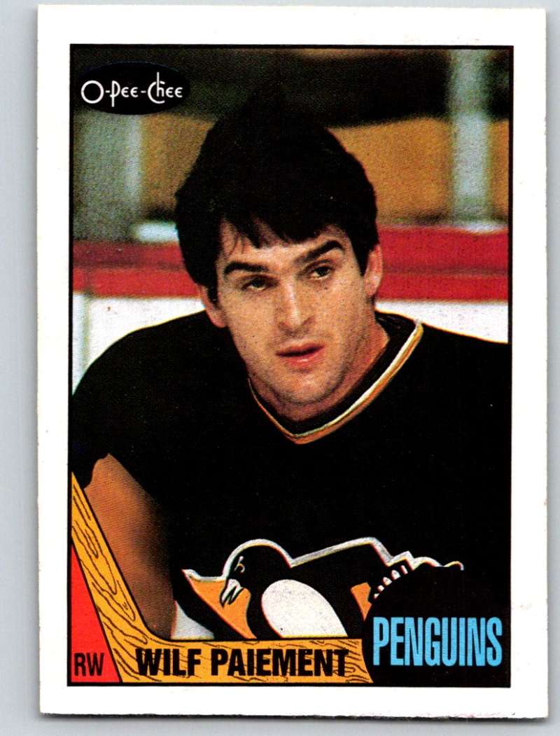 1987-88 O-Pee-Chee #180 Wilf Paiement Penguins Mint Image 1