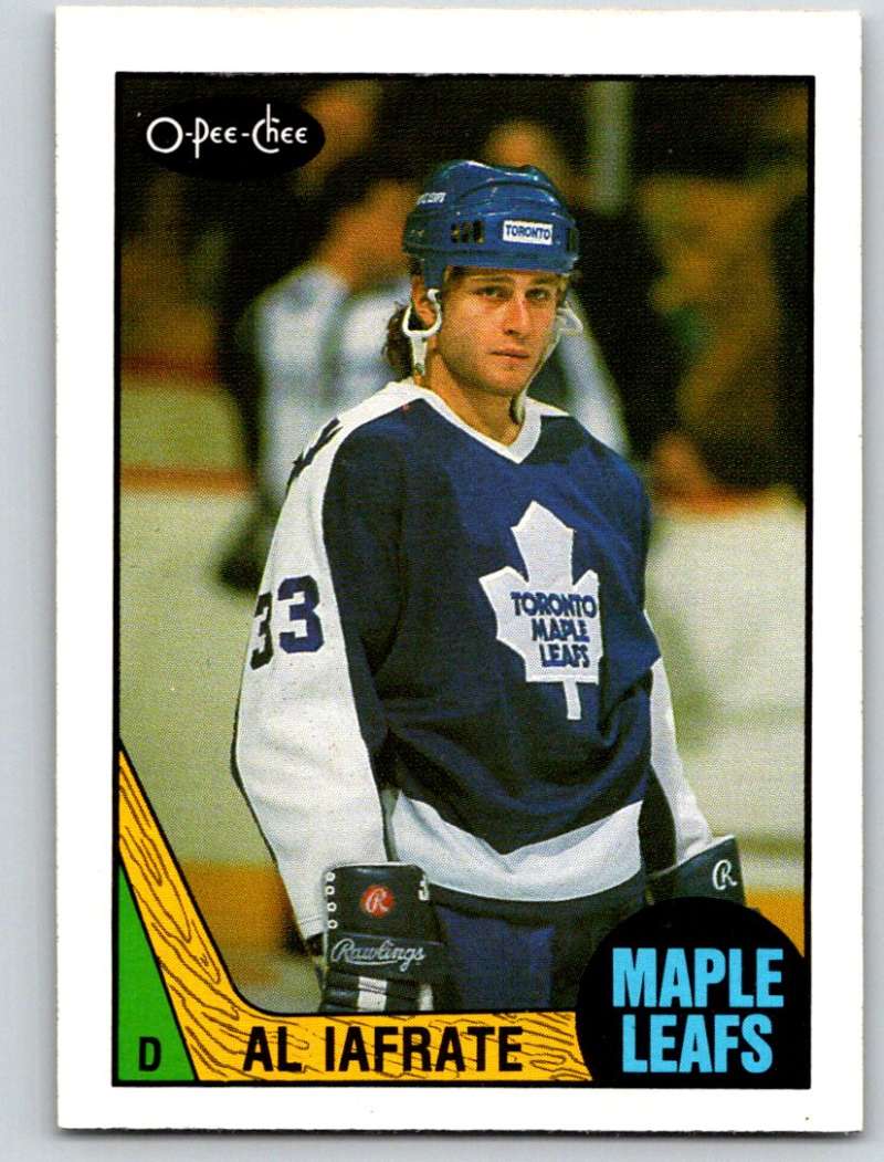 1987-88 O-Pee-Chee #238 Al Iafrate Maple Leafs Mint