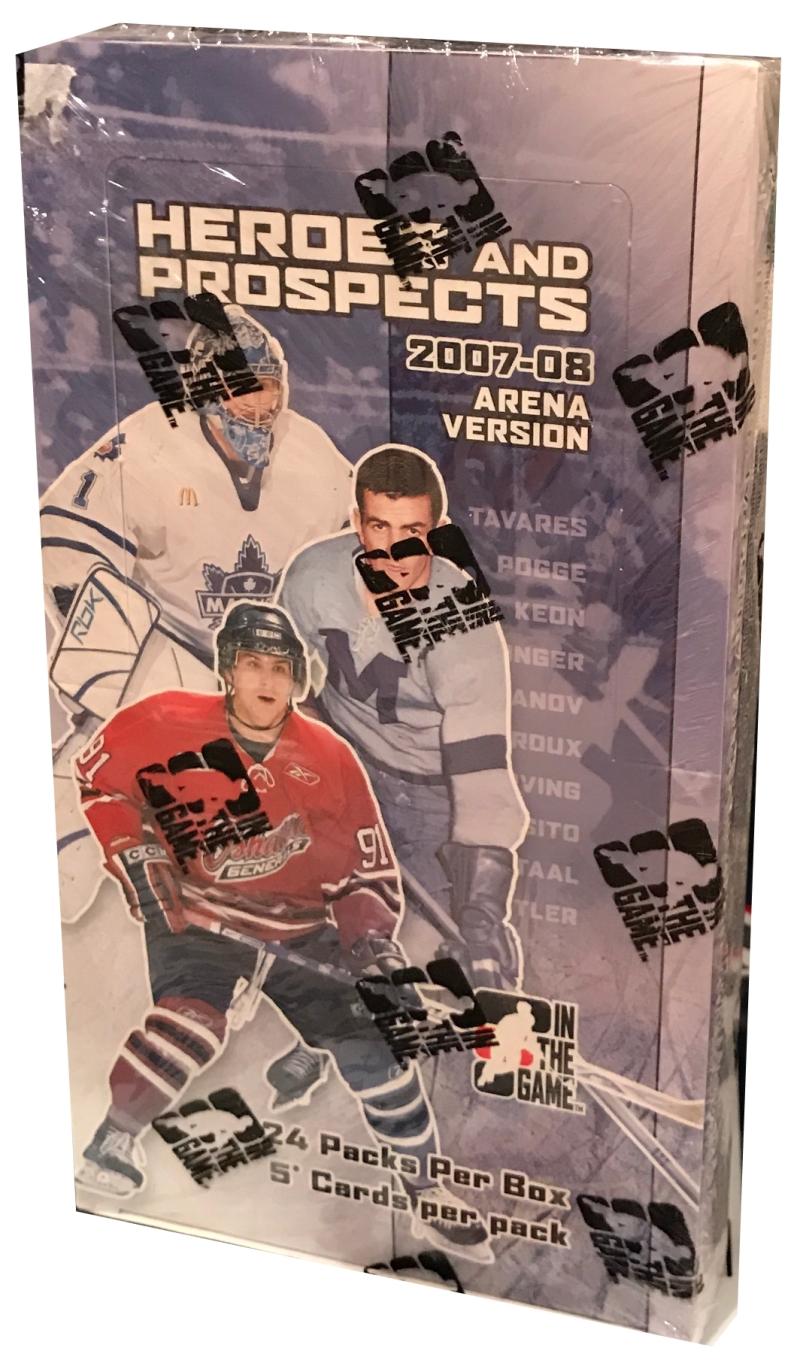 2007-08 In The Game Heroes & Prospects Hockey Arena Box