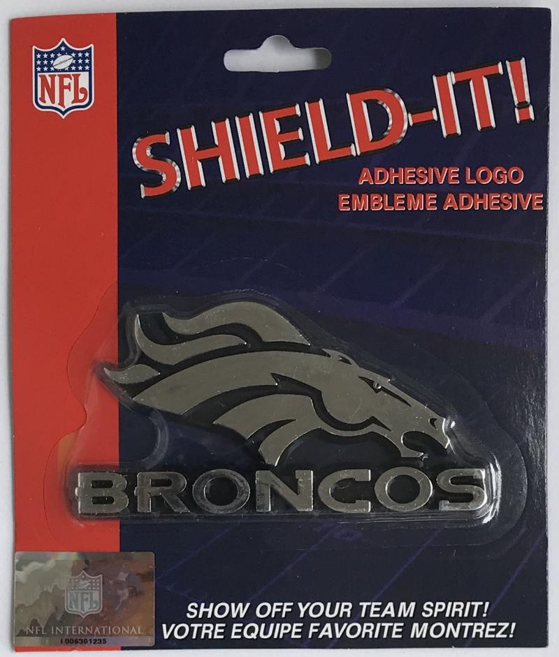Denver Broncos Adhesive Logo Emblem for Car, Fridge, Mirror etc. Image 1
