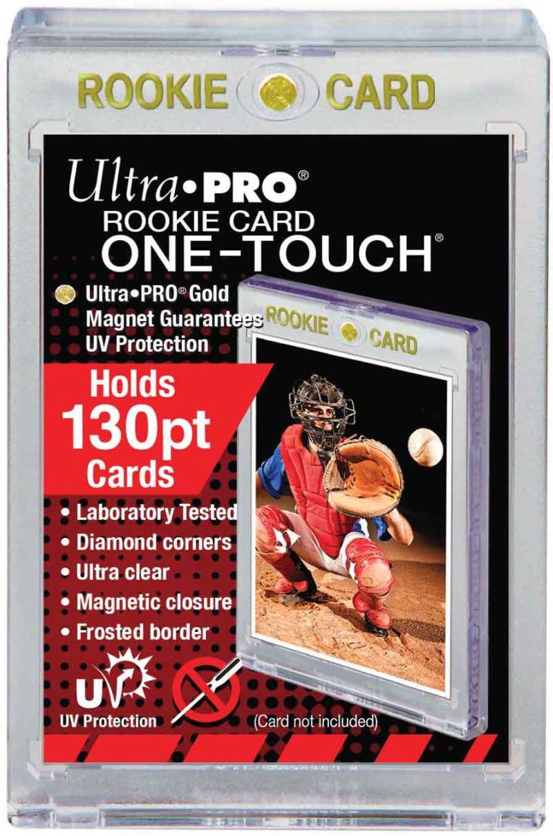 Ultra Pro 1Touch 130pt Rookie UV Magnetic Holder One Touch Upper Deck & Panini Image 1