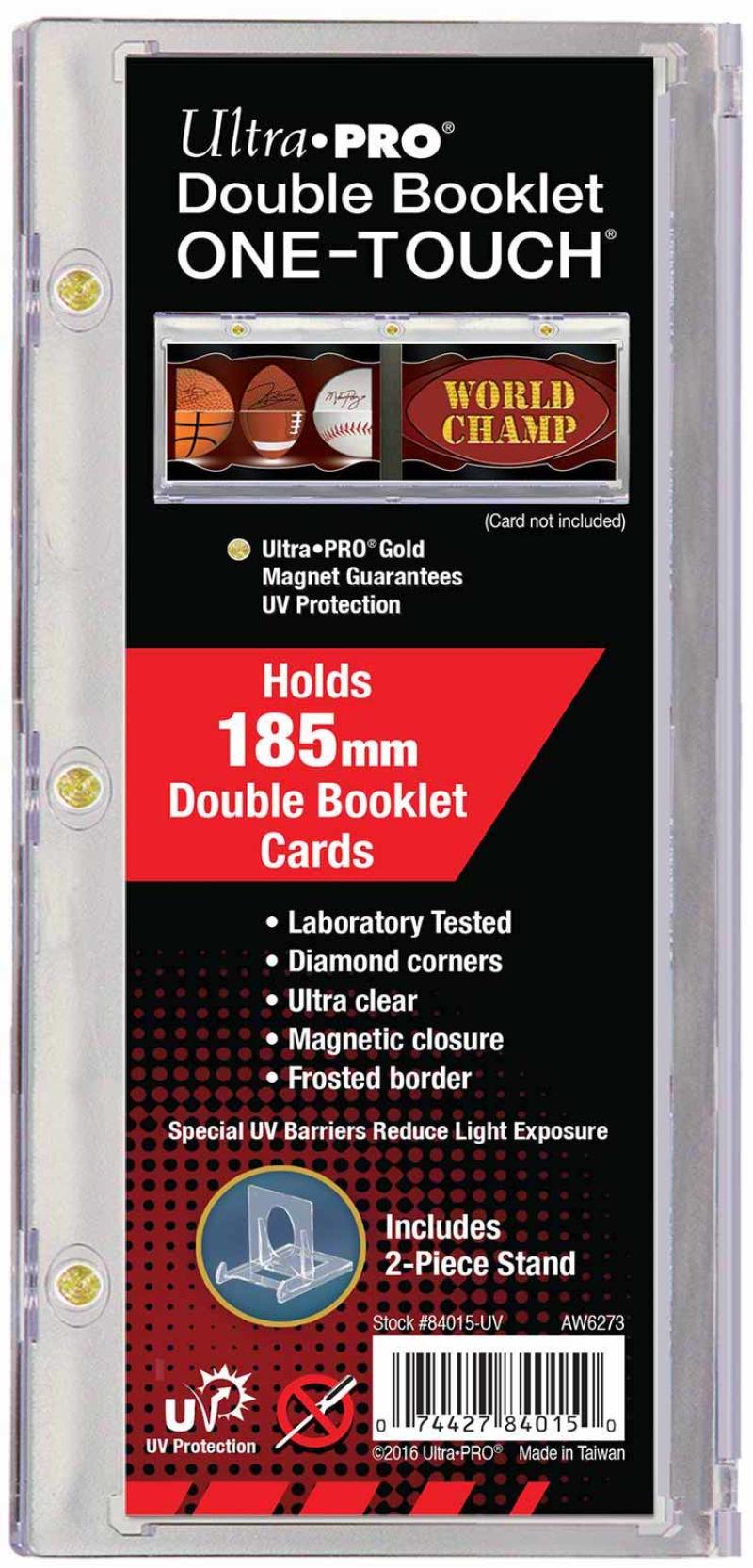 Ultra Pro 1Touch 185pt Double Booklet Magnetic Holder with Stand