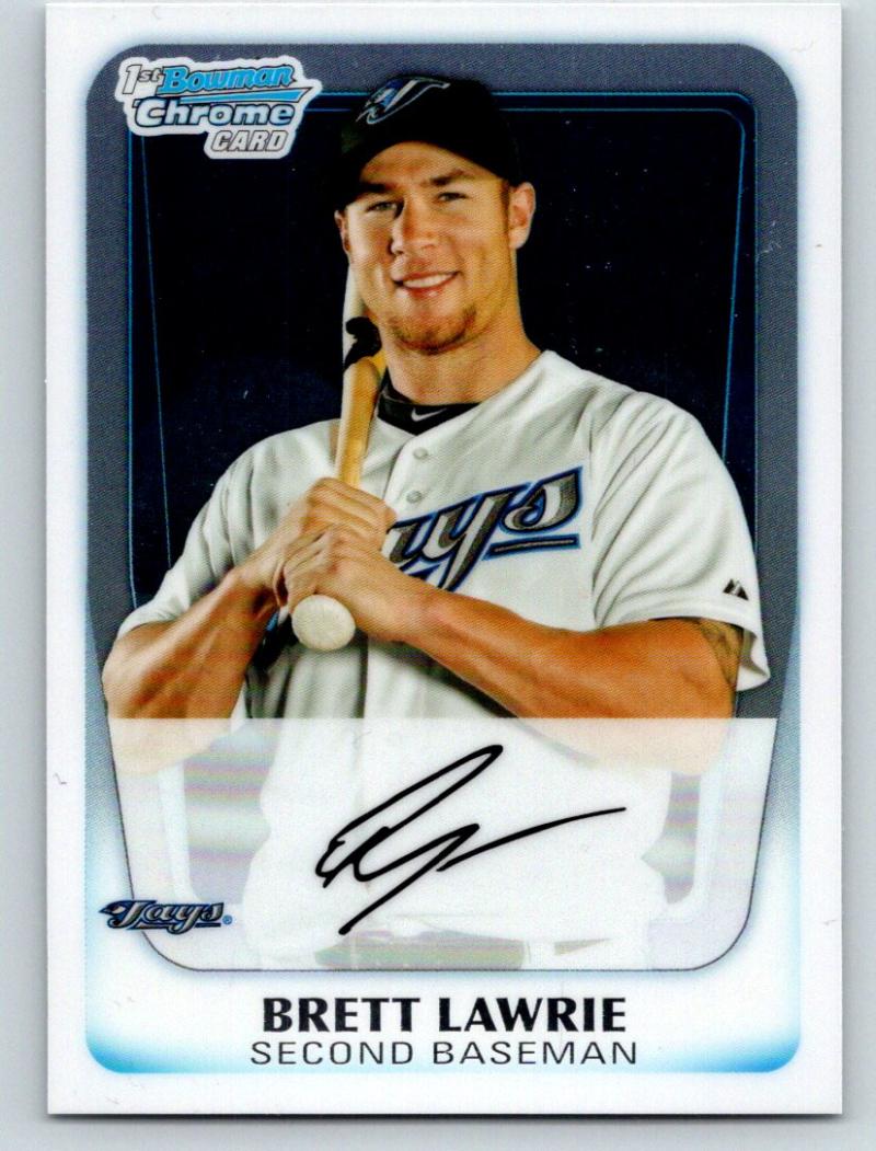 2011 Bowman Chrome Prospects #BCP175 Brett Lawrie MINT Baseball MLB 03531 Image 1