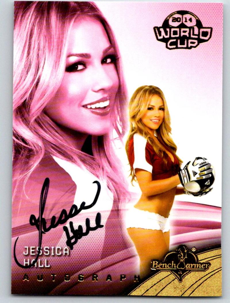 (HCW) 2014 Bench Warmer Soccer World Cup Autographs Jessica Hall 03562