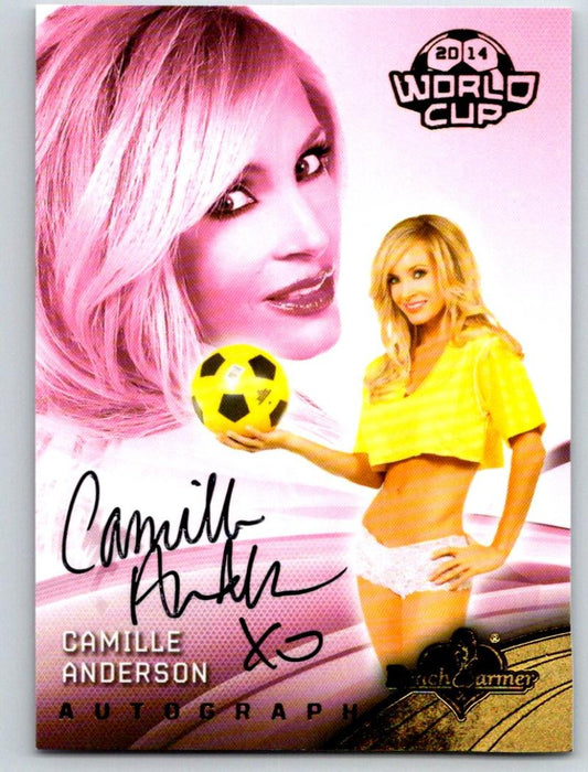 (HCW) 2014 Bench Warmer Soccer World Cup Autographs Camille Anderson 03568 Image 1