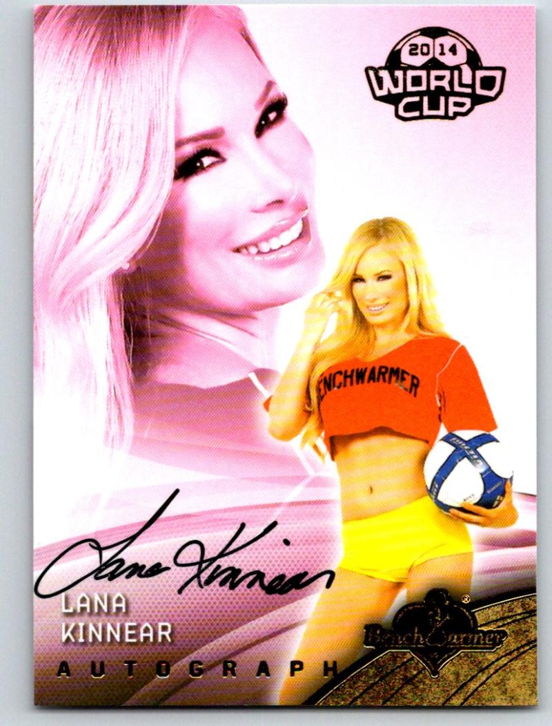 (HCW) 2014 Bench Warmer Soccer World Cup Autographs Lana Kinnear 03571