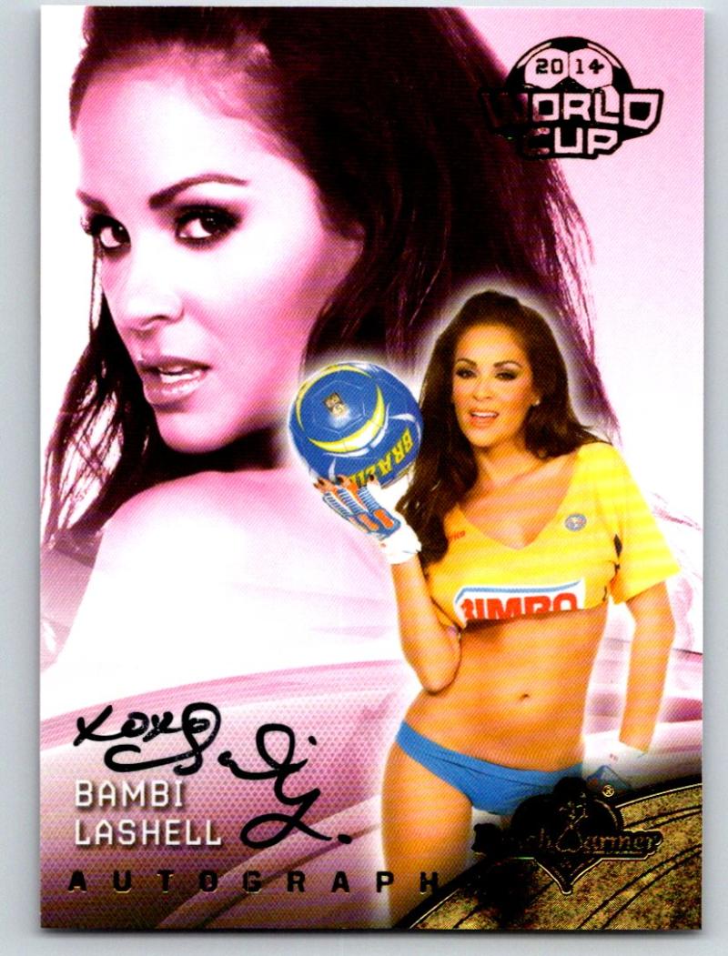 (HCW) 2014 Bench Warmer Soccer World Cup Autographs Bambi Lashell 03572