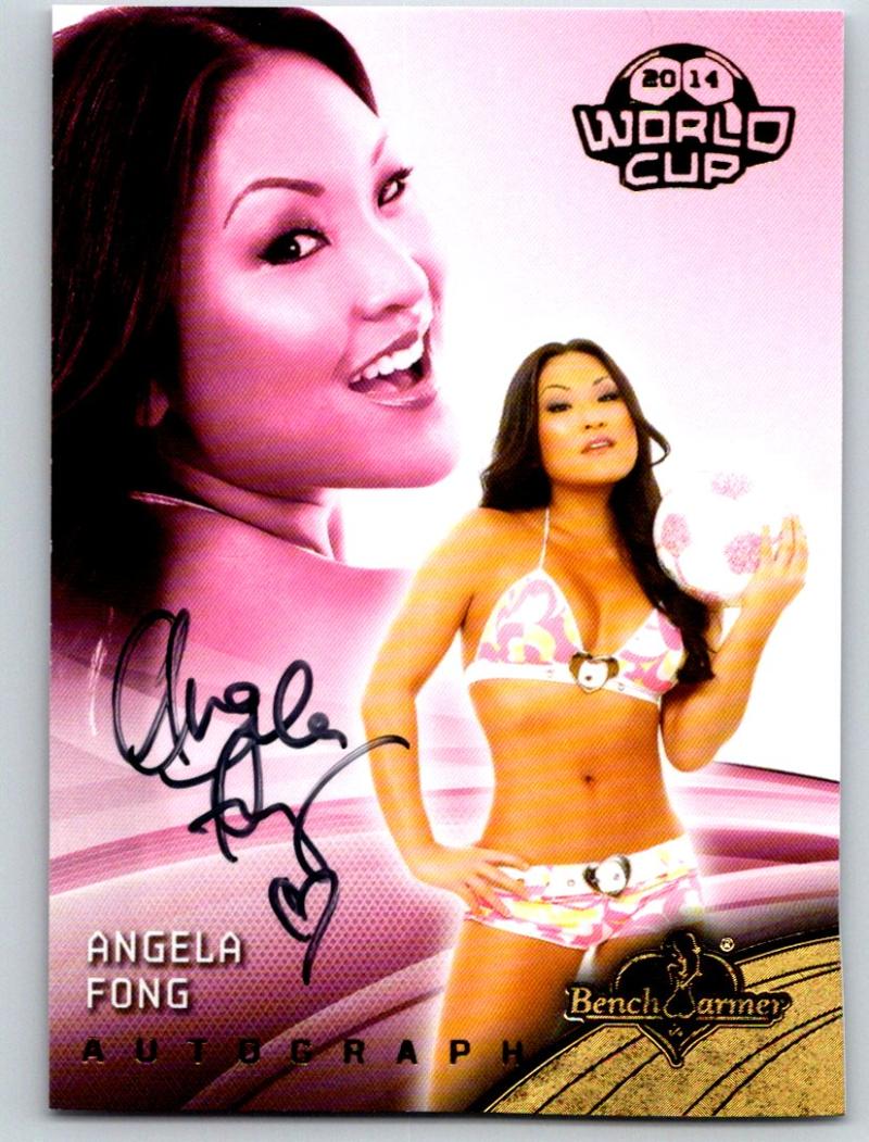 (HCW) 2014 Bench Warmer Soccer World Cup Autographs Angela Fong 03573