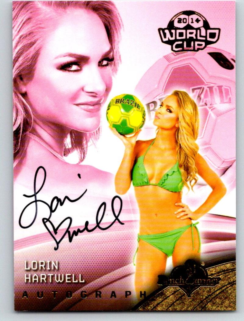 (HCW) 2014 Bench Warmer Soccer World Cup Autographs Lorin Hartwell 03575