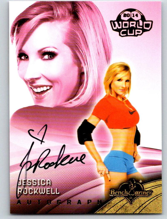 (HCW) 2014 Bench Warmer Soccer World Cup Autographs Jessica Rockwell 03578