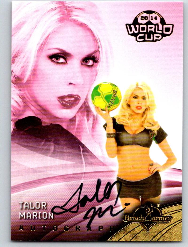 (HCW) 2014 Bench Warmer Soccer World Cup Autographs Talor Marion 03579