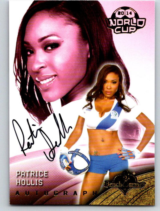 (HCW) 2014 Bench Warmer Soccer World Cup Autographs Patrice Hollis 03585