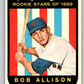 1959 Topps #116 Bob Allison RC Rookie Senators 3593 Image 1