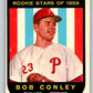 1959 Topps #121 Bob Conley RC Rookie Phillies 3594 Image 1