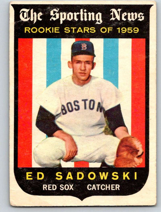 1959 Topps #139 Ed Sadowski RC Rookie Red Sox 3605