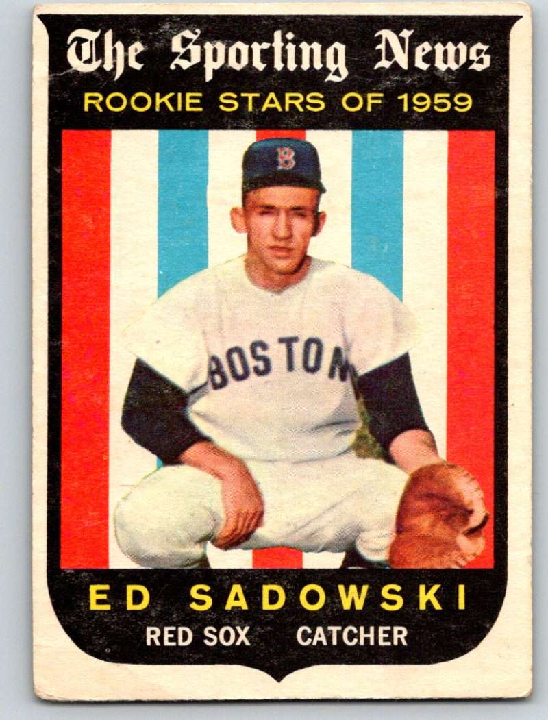 1959 Topps #139 Ed Sadowski RC Rookie Red Sox 3605