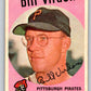 1959 Topps #190 Bill Virdon Pirates 3614 Image 1