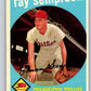 1959 Topps #197 Ray Semproch Phillies 3616 Image 1