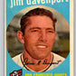 1959 Topps #198 Jim Davenport Giants 3617 Image 1