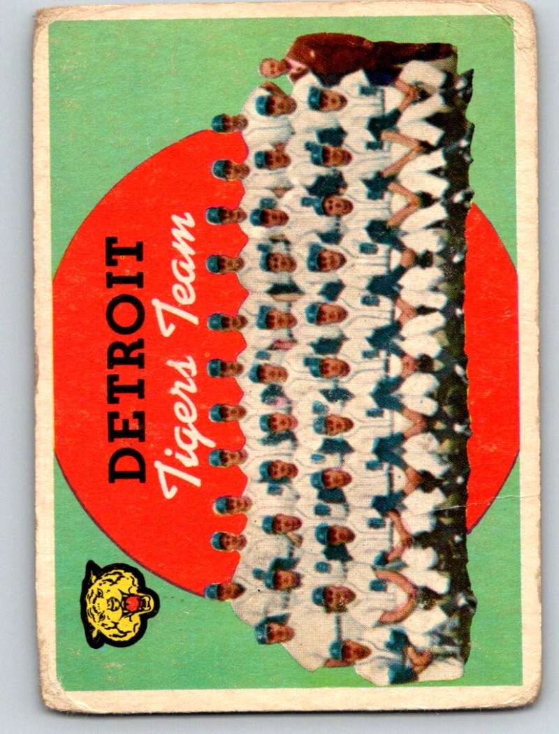 1959 Topps #329 Tigers Checklist 353-429 Tigers 3630