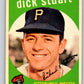 1959 Topps #357 Dick Stuart RC Rookie Pirates 3635