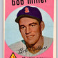 1959 Topps #379 Bob Miller Cardinals 3640 Image 1