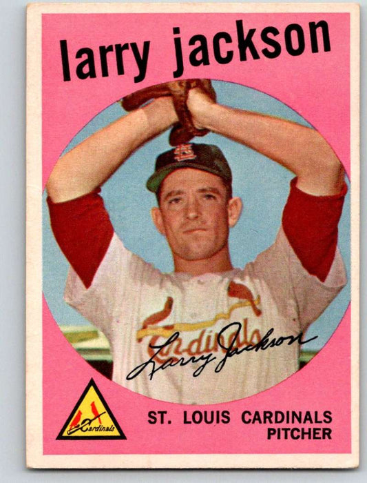 1959 Topps #399 Larry Jackson Cardinals 3644 Image 1