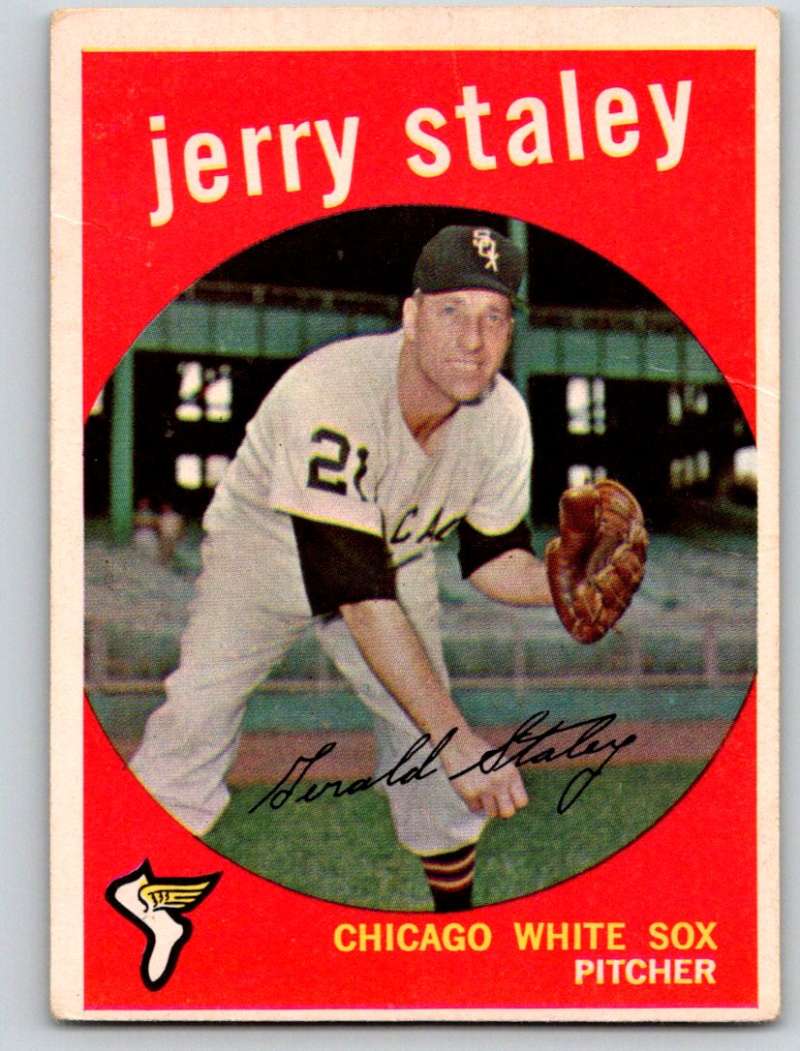 1959 Topps #426 Jerry Staley White Sox 3649 Image 1