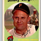 1959 Topps #432 Smoky Burgess Pirates 3650 Image 1