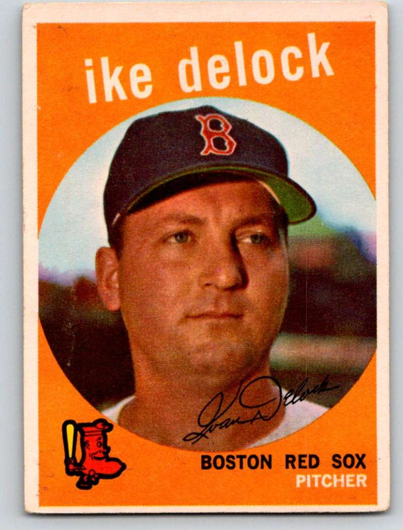 1959 Topps #437 Ike Delock Red Sox 3651 Image 1