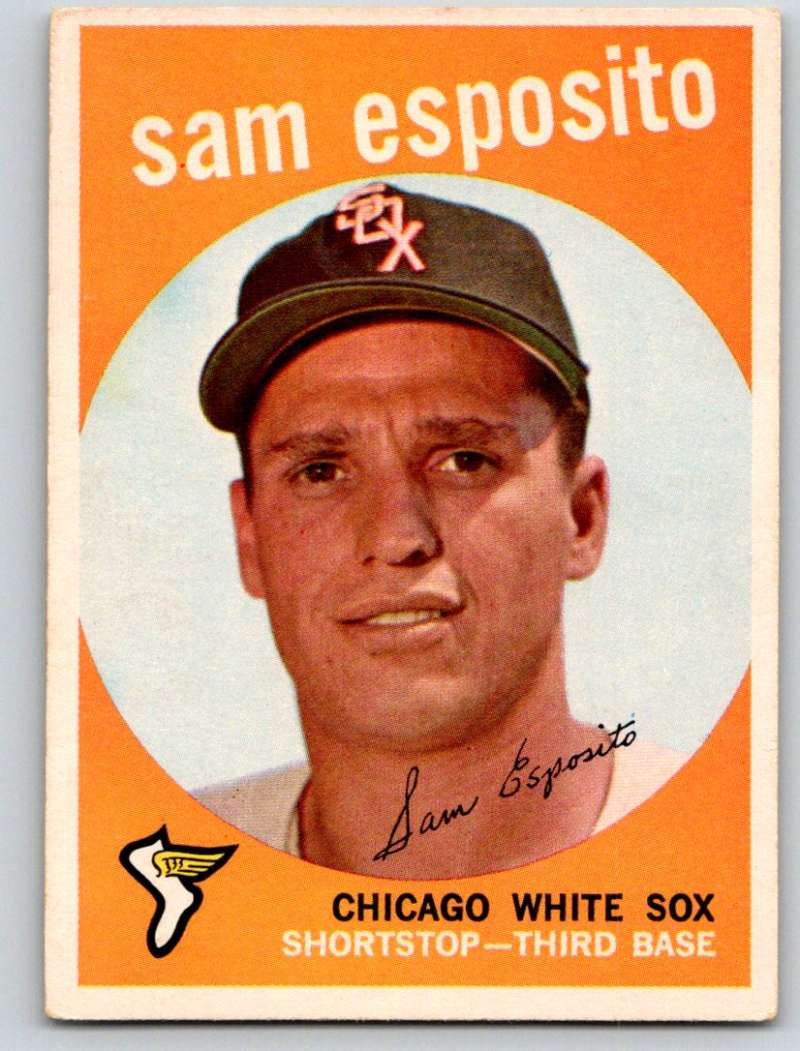 1959 Topps #438 Sammy Esposito White Sox 3652 Image 1