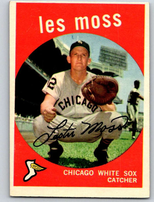 1959 Topps #453 Les Moss White Sox 3655