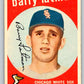 1959 Topps #477 Barry Latman RC Rookie White Sox 3659 Image 1