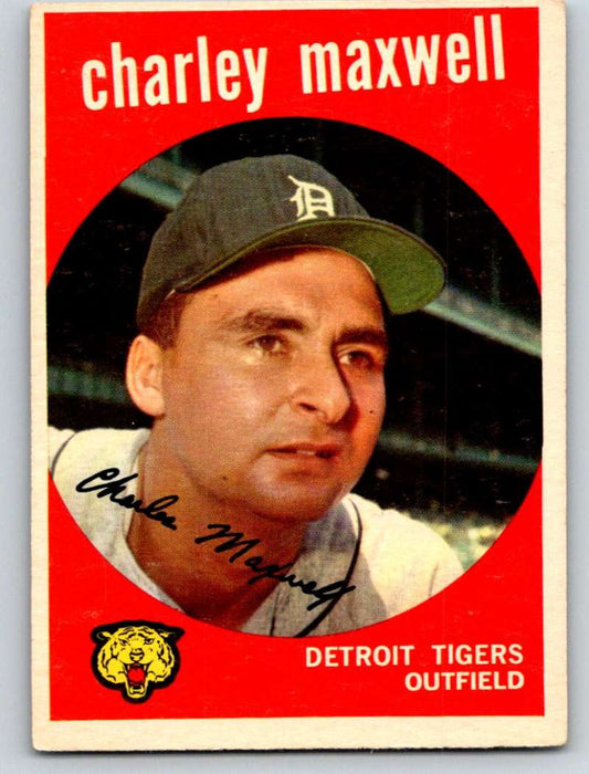 1959 Topps #481 Charlie Maxwell Tigers 3660