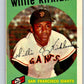 1959 Topps #484 Willie Kirkland Giants 3662 Image 1