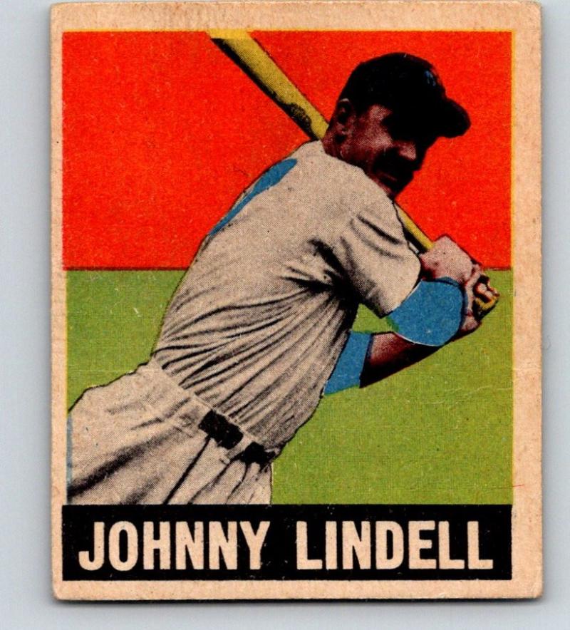 1948 Leaf #82 Johnny Lindell  Baseball MLB Baseball Vintage Yankees 03671 Image 1