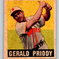 1948 Leaf #111 Jerry Priddy Baseball Vintage MLB RC Rookie Senators 03673