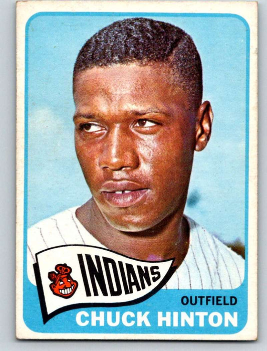 1965 Topps #235 Chuck Hinton Indians Baseball NM 3689