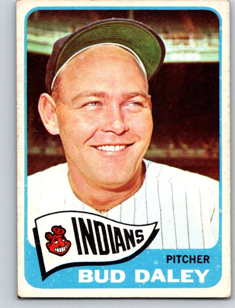 1965 Topps #262 Bud Daley Indians Baseball NM 3693