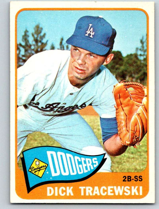 1965 Topps #279 Dick Tracewski Dodgers Baseball NM 3695