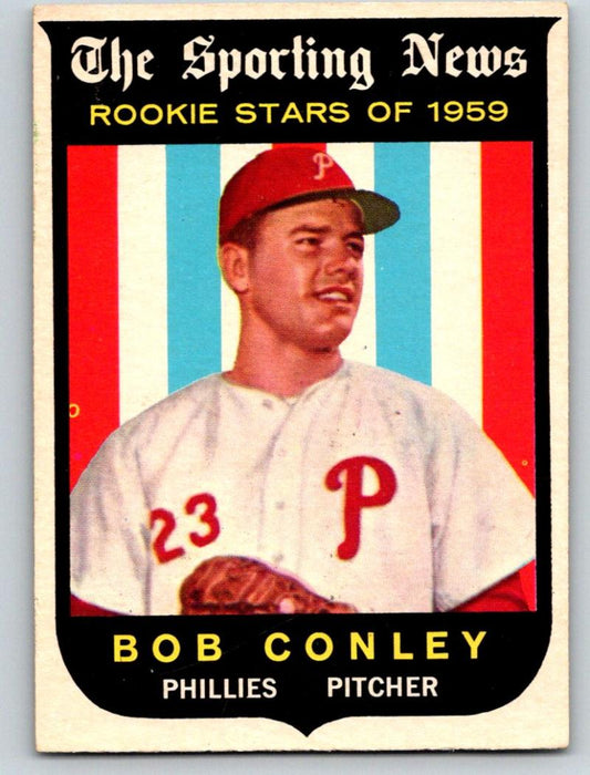 1959 Topps #121 Bob Conley NM-MT Baseball Vintage MLB RC Rookie Phillies 03707 Image 1