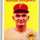 1958 Topps #474 Ray Semproch NM Near Mint Baseball Vintage MLB RC Rookie Phillies 03728