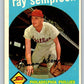 1959 Topps #197 Ray Semproch NM Near Mint Baseball Vintage MLB Phillies 03734