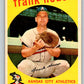 1959 Topps #313 Frank House NM Near Mint Baseball Vintage MLB Athletics 03739