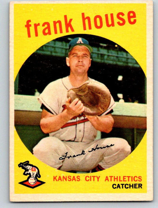 1959 Topps #313 Frank House NM Near Mint Baseball Vintage MLB Athletics 03739